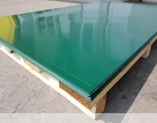 Лист с полимерным покрытием 